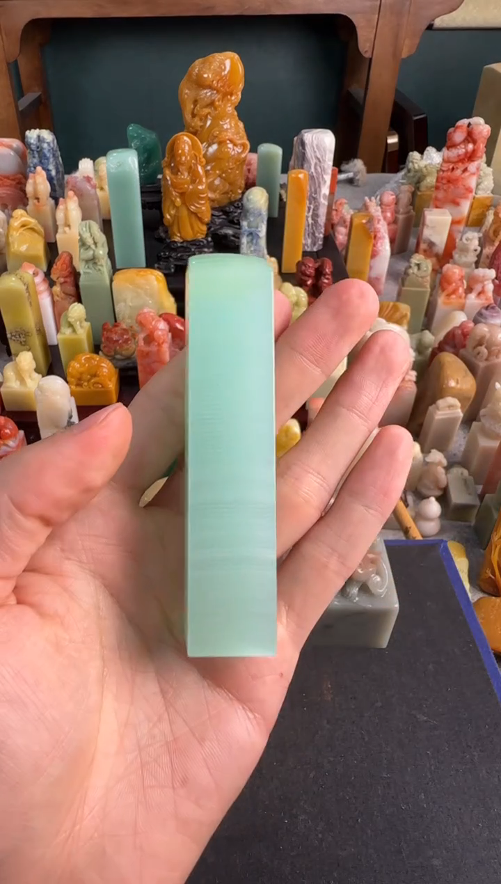 【闪购商品】青田石印石小明编号编号