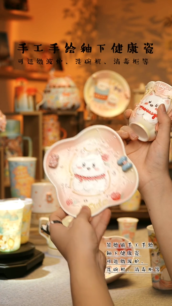 【闪购商品】景德镇高温釉下彩&S059