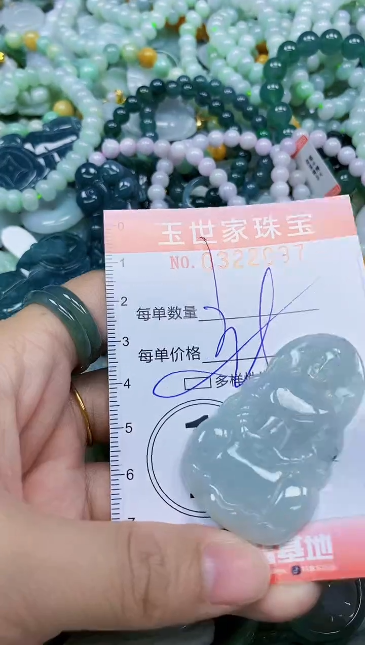 翡翠未镶嵌颈饰闪购0322097多样性发其一