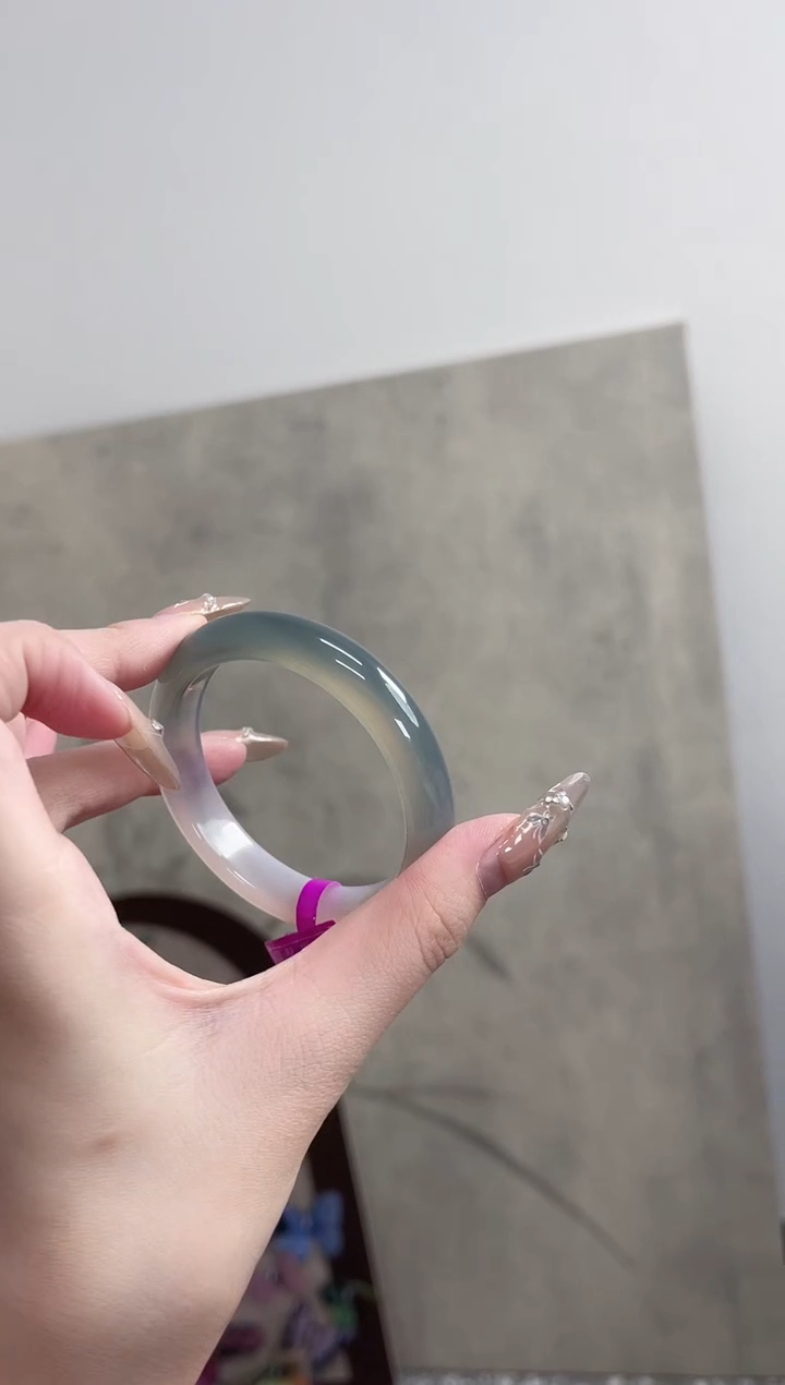 【闪购商品】玛瑙/玉髓手镯未镶嵌53-54圈 需要包容