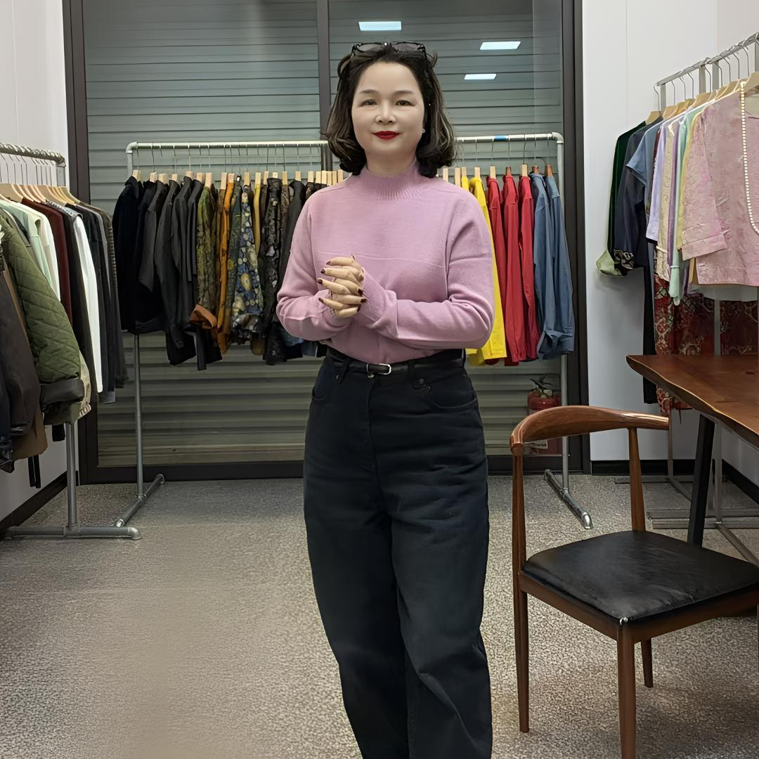 郑姐-百搭款长袖保暖打底衫女爆款显瘦内搭中领高领上衣女