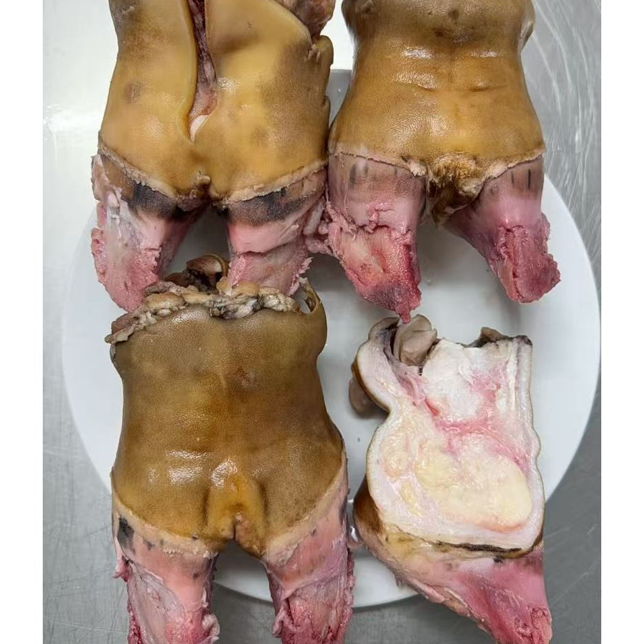 新鲜带皮牛蹄到手6斤、1单配1个卤料包