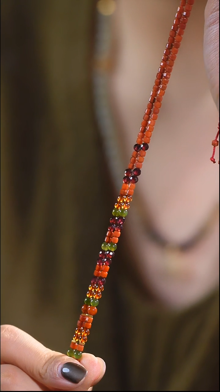 泥塑【宫里】方糖百搭链