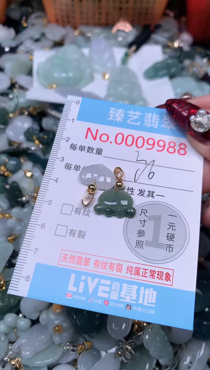 颈饰未镶嵌翡翠9988