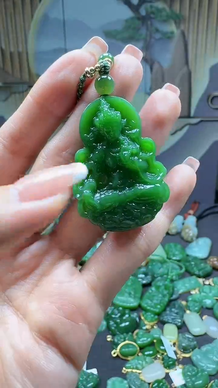 【闪购商品】和田玉挂件未镶嵌1