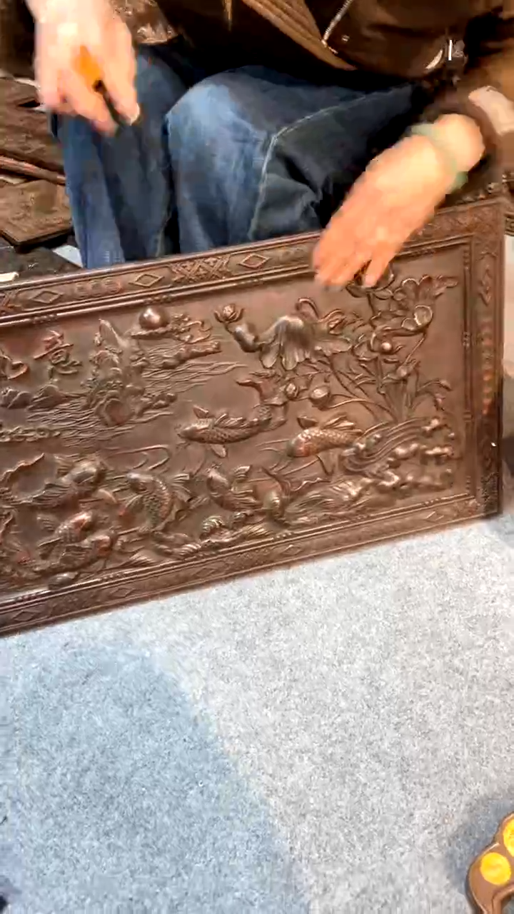【闪购商品】木A紫檀雕刻一物一拍以直播间为准