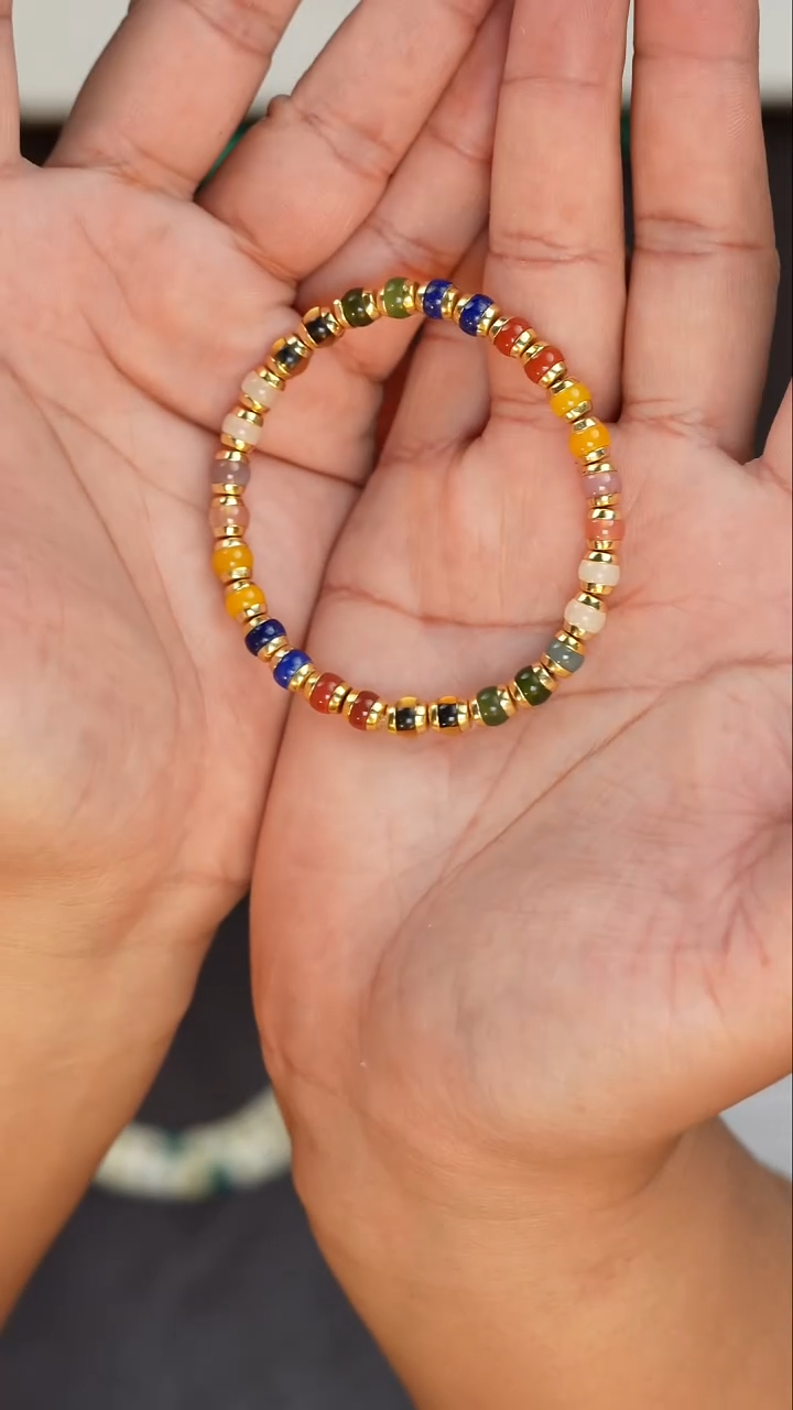 【闪购商品】青金石手串未镶嵌青金石多宝手串