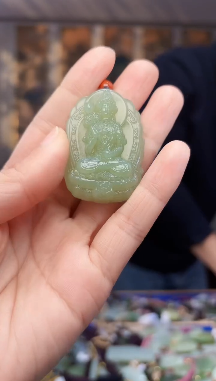 【闪购商品】和田玉挂件未镶嵌拍一发一