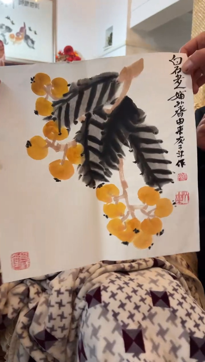 【闪购商品】绘画齐由来-国画-1平尺-花鸟