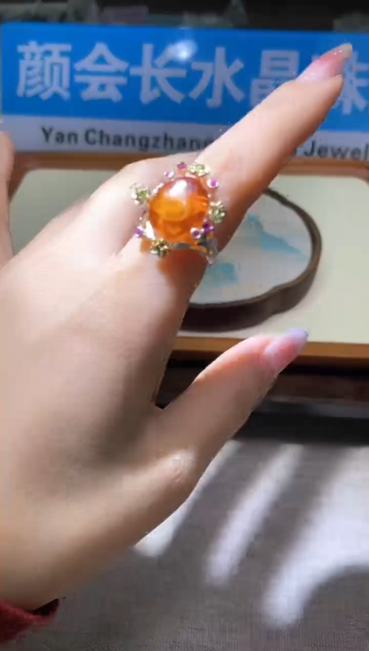 【闪购商品】蜜蜡戒指未镶嵌多样性发一件099