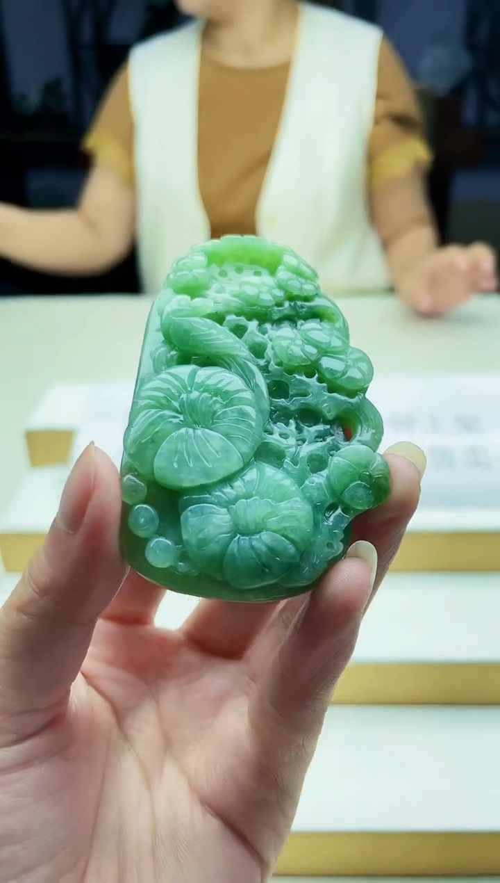 定制翡翠未镶嵌毛货08040180