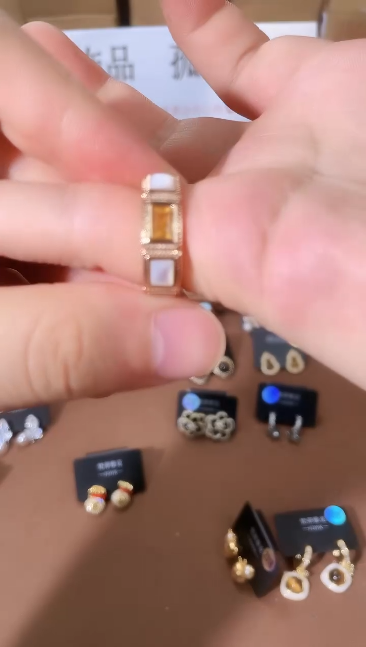 合金925银锆石7626