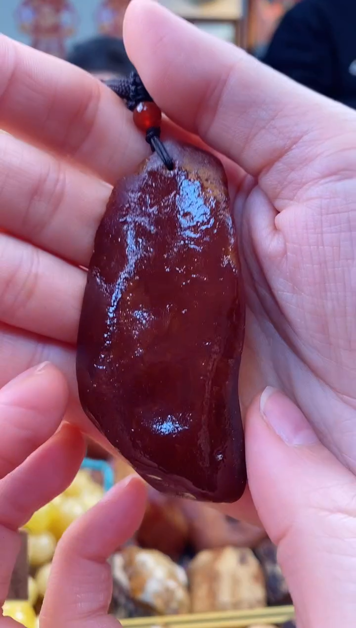 【闪购商品】琥珀颈饰未镶嵌吊坠