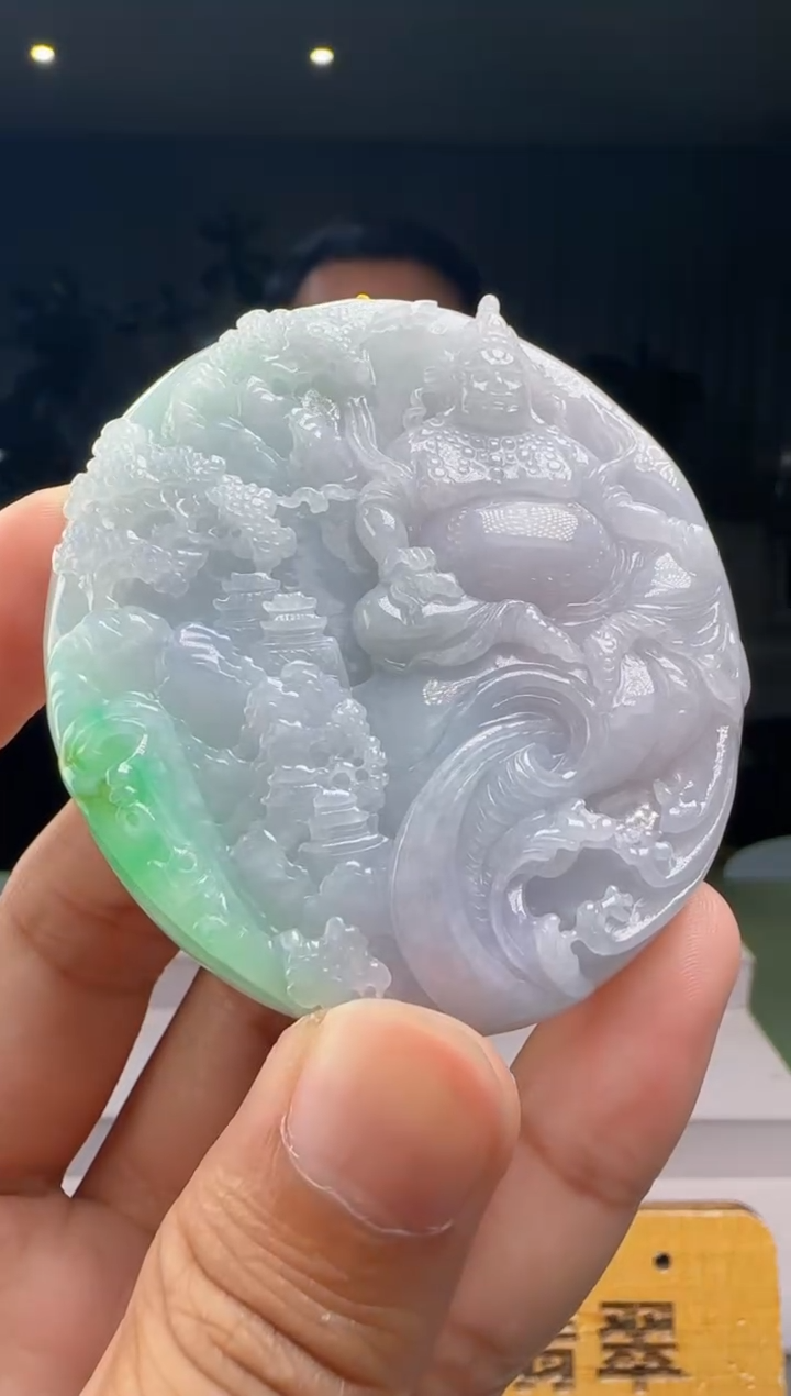 翡翠未镶嵌颈饰XM@@960Q3J20316