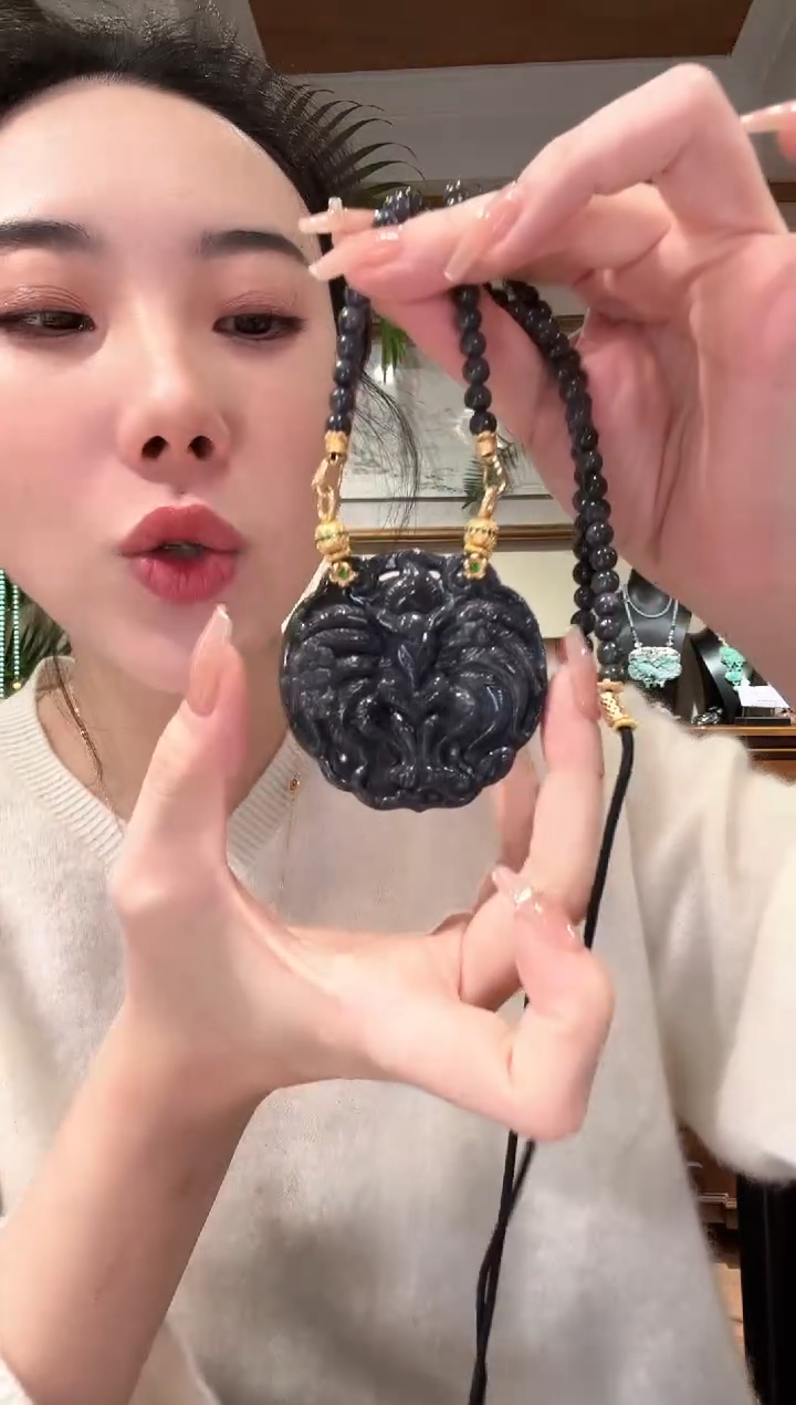 【闪购商品】翡翠颈饰未镶嵌国风