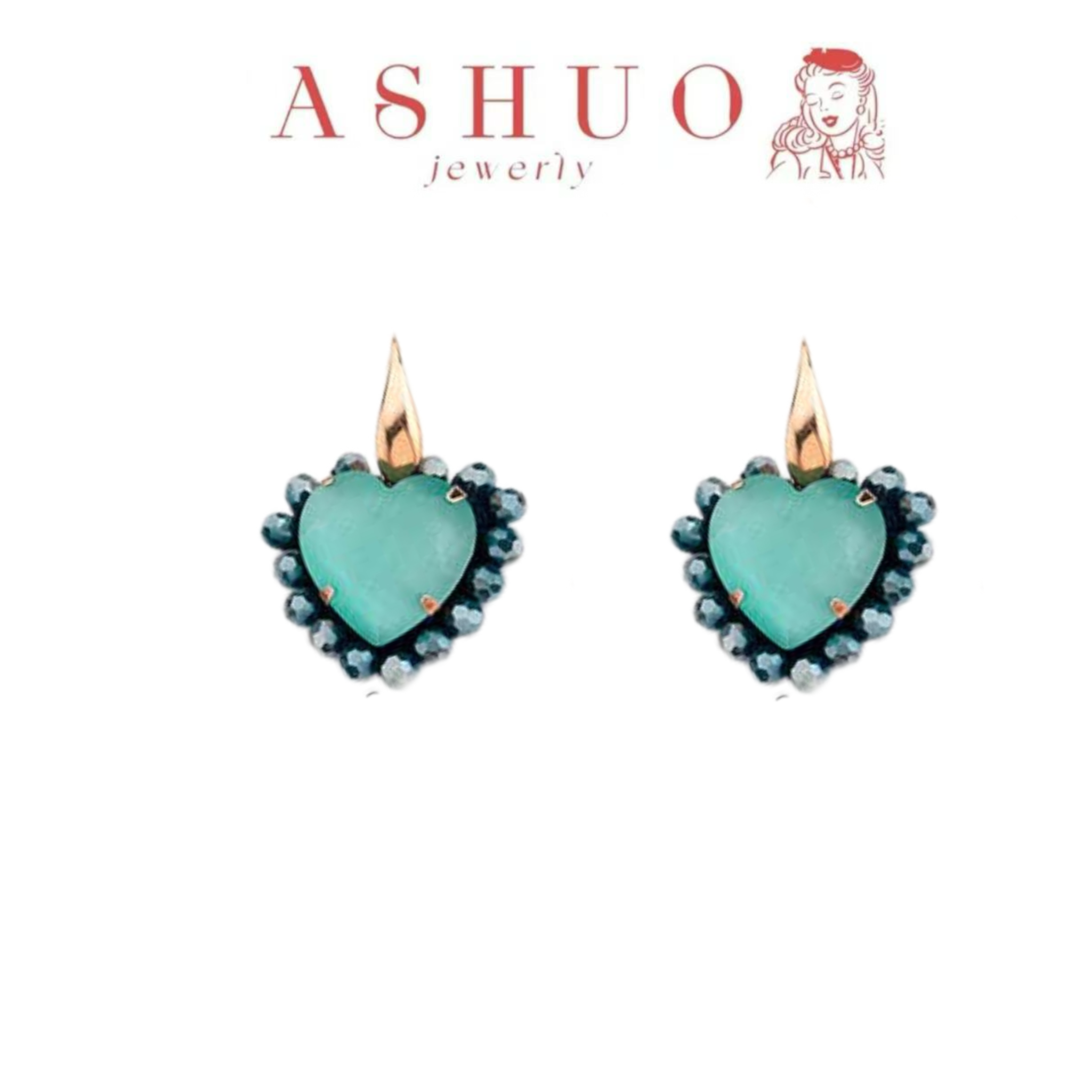 铜合金耳饰 Not For All as10014