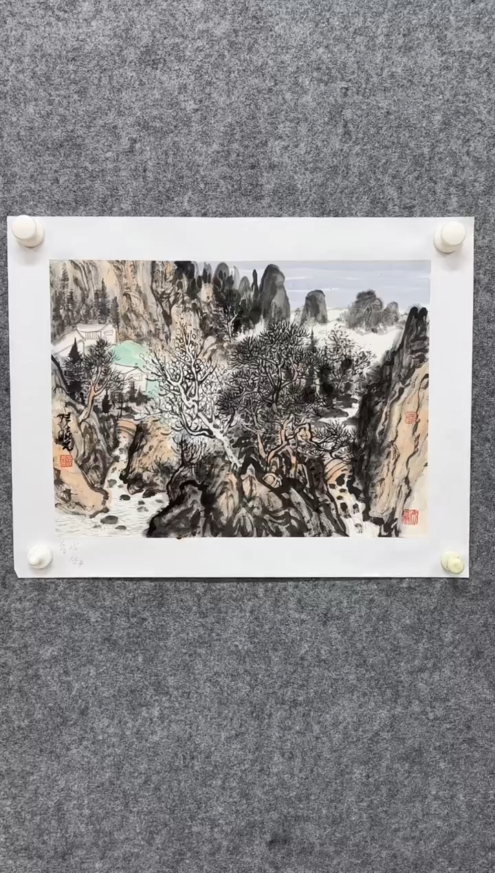 国画DH-ZX老师绘画作品