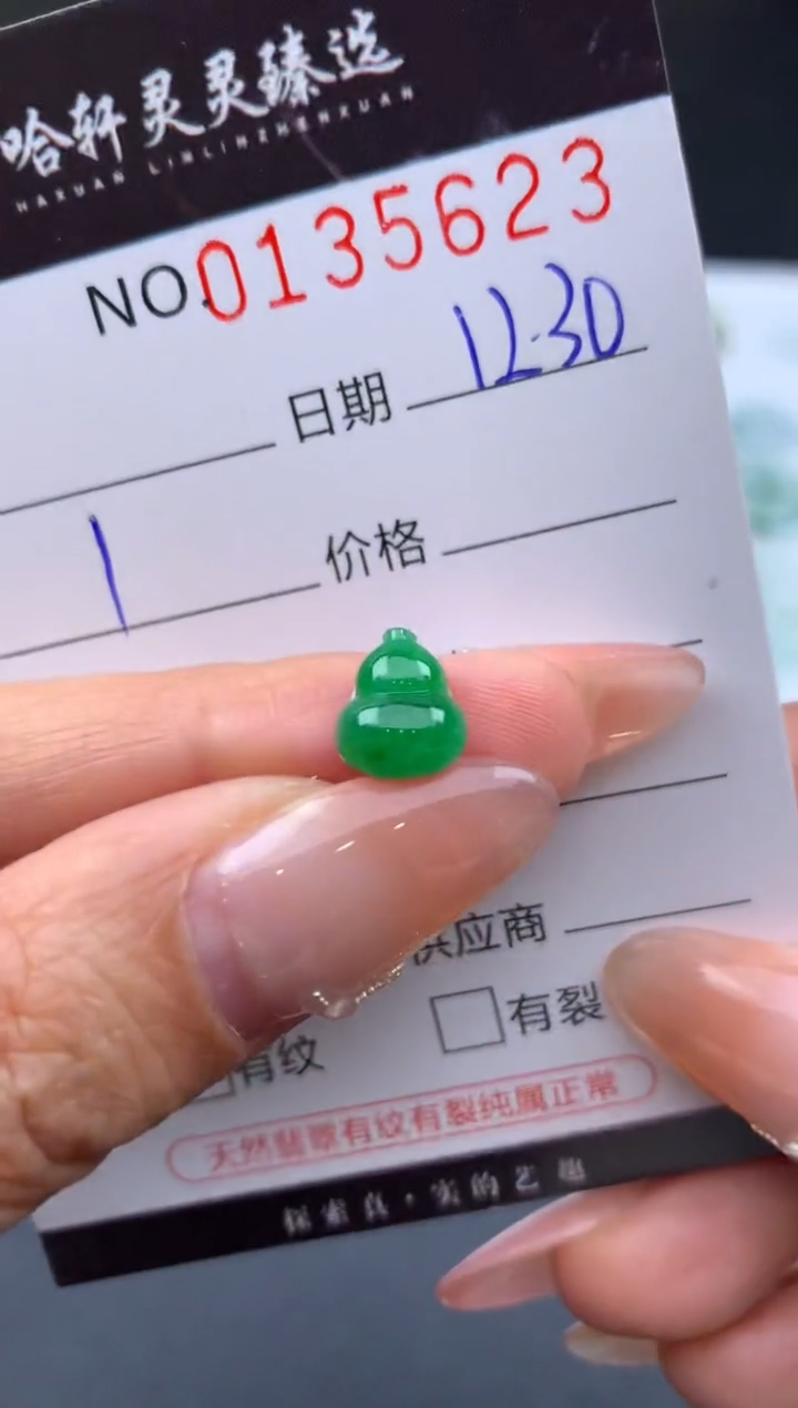吊坠(不含链)未镶嵌翡翠哈轩   裸石1