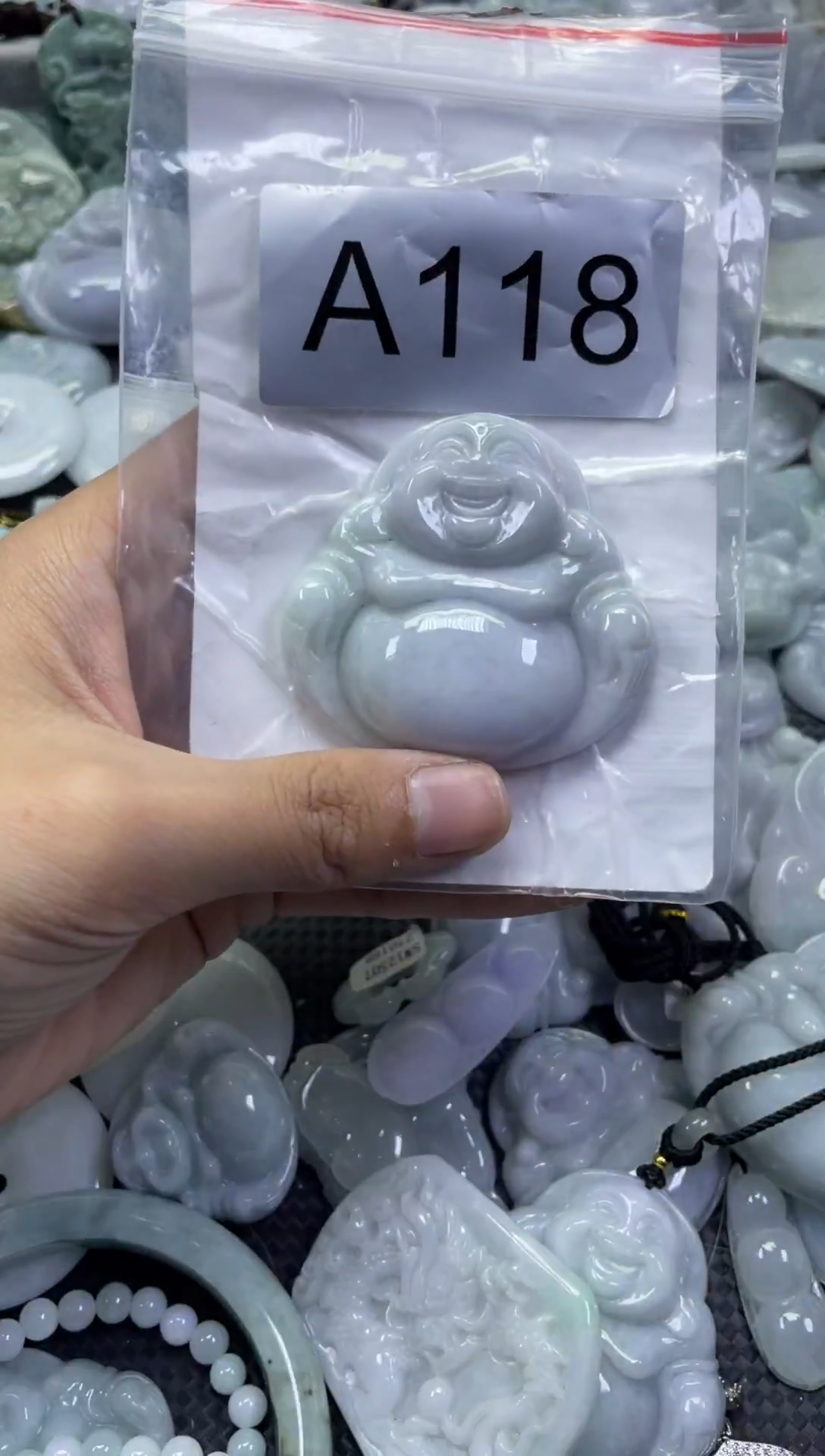 颈饰未镶嵌翡翠A118