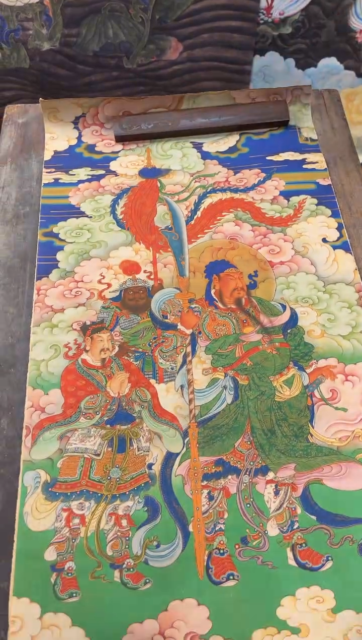 卷轴画刘洋画院老六专属AA157