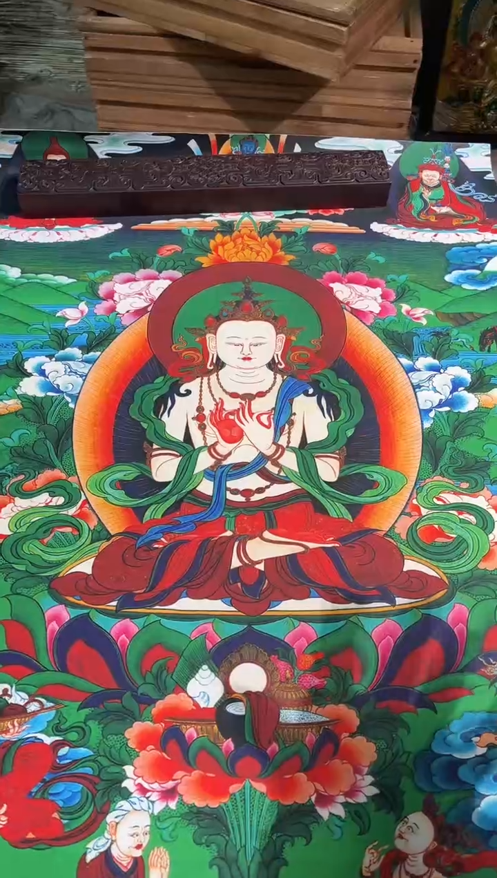 卷轴画天天的唐卡tk160