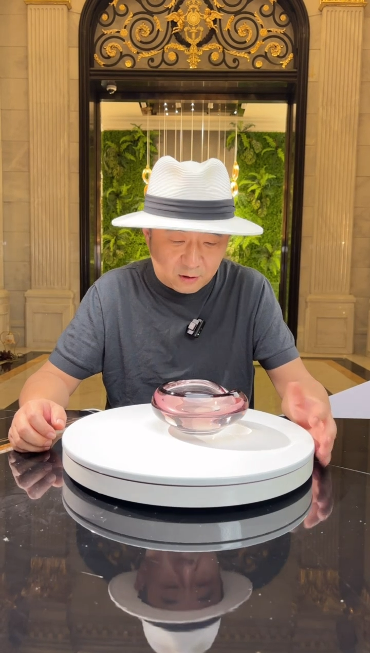 【闪购商品】摆件AJ01002紫色小烟灰缸