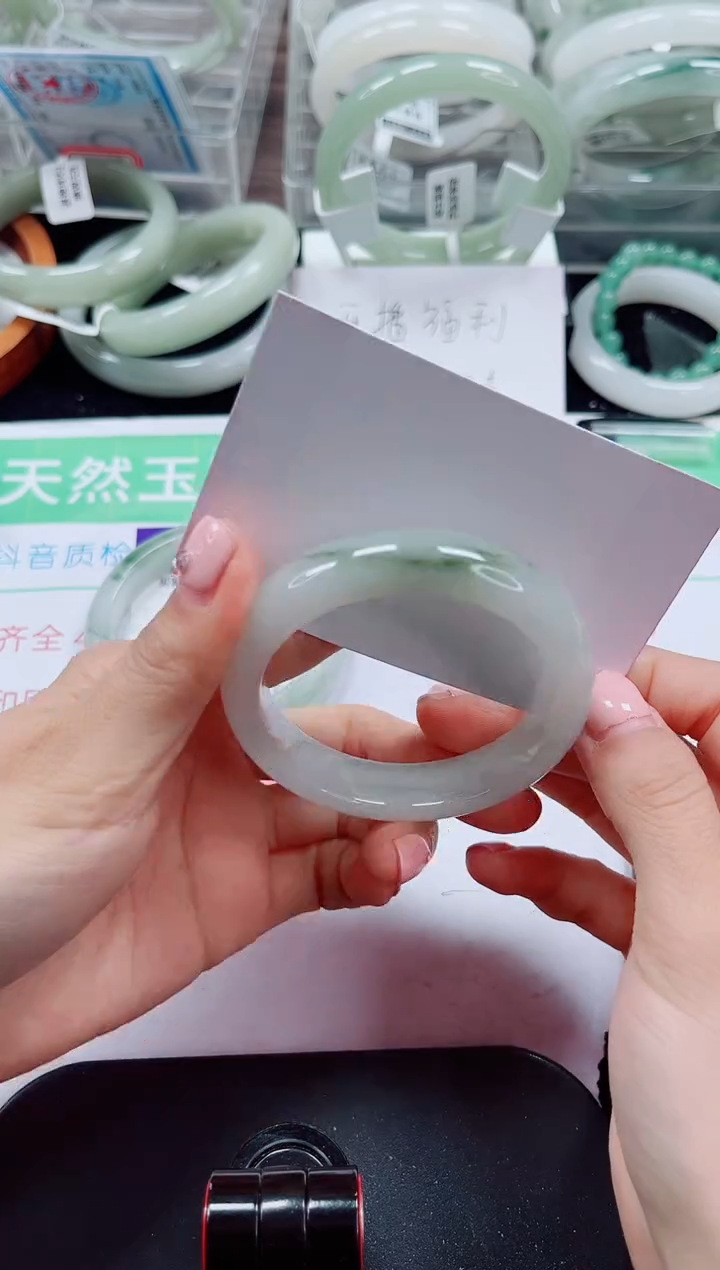 未镶嵌手镯石英质玉186-52/53