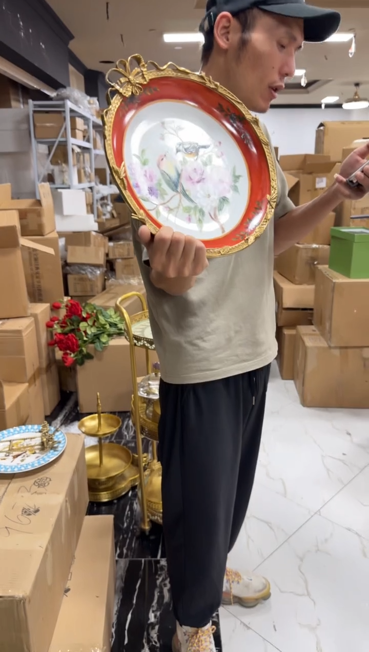 黄铜 黛姿家居装饰品摆件  