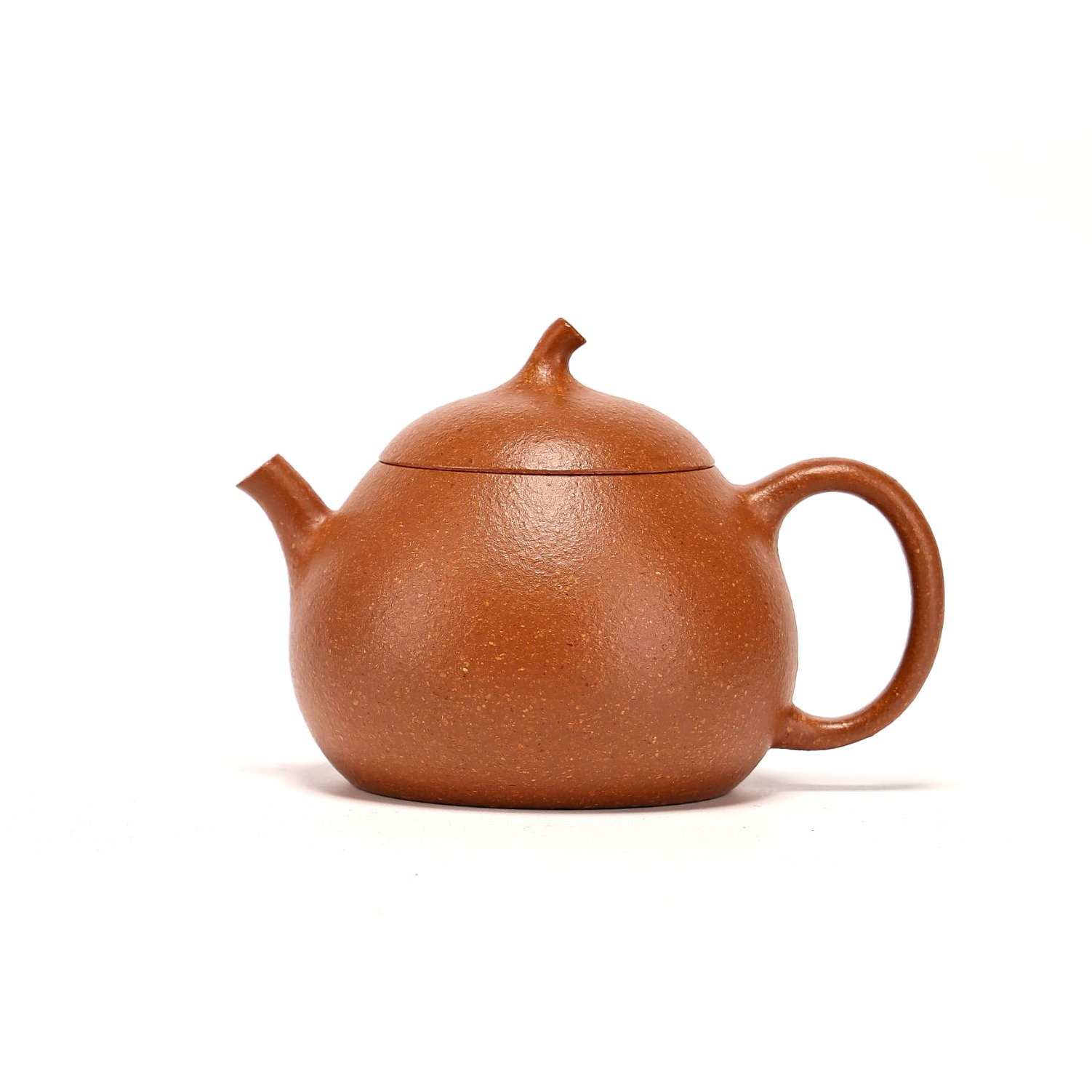 汪汪茶器 茄瓜 冷黄金 120cc 侯峰手制紫砂壶