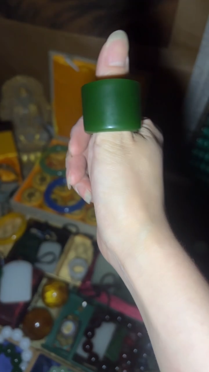 和田玉（碧玉）戒圈未镶嵌闪购高端商品链接