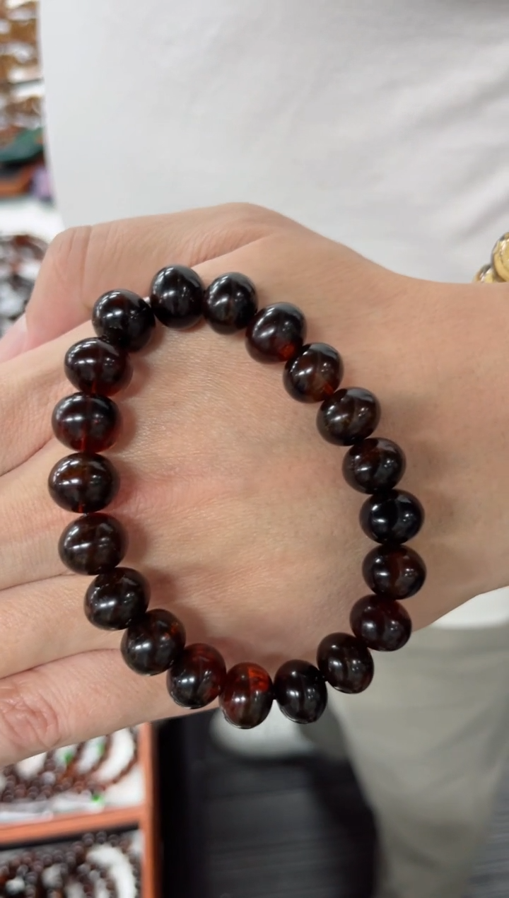 【闪购商品】琥珀裸石未镶嵌抚顺琥珀血珀12+手串