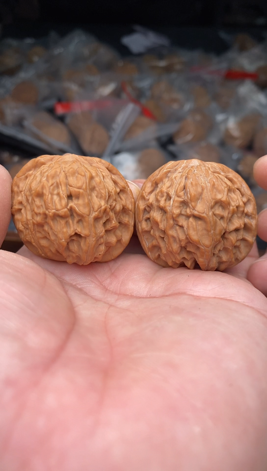 【闪购商品】文玩核桃把件B128号40尺磨盘