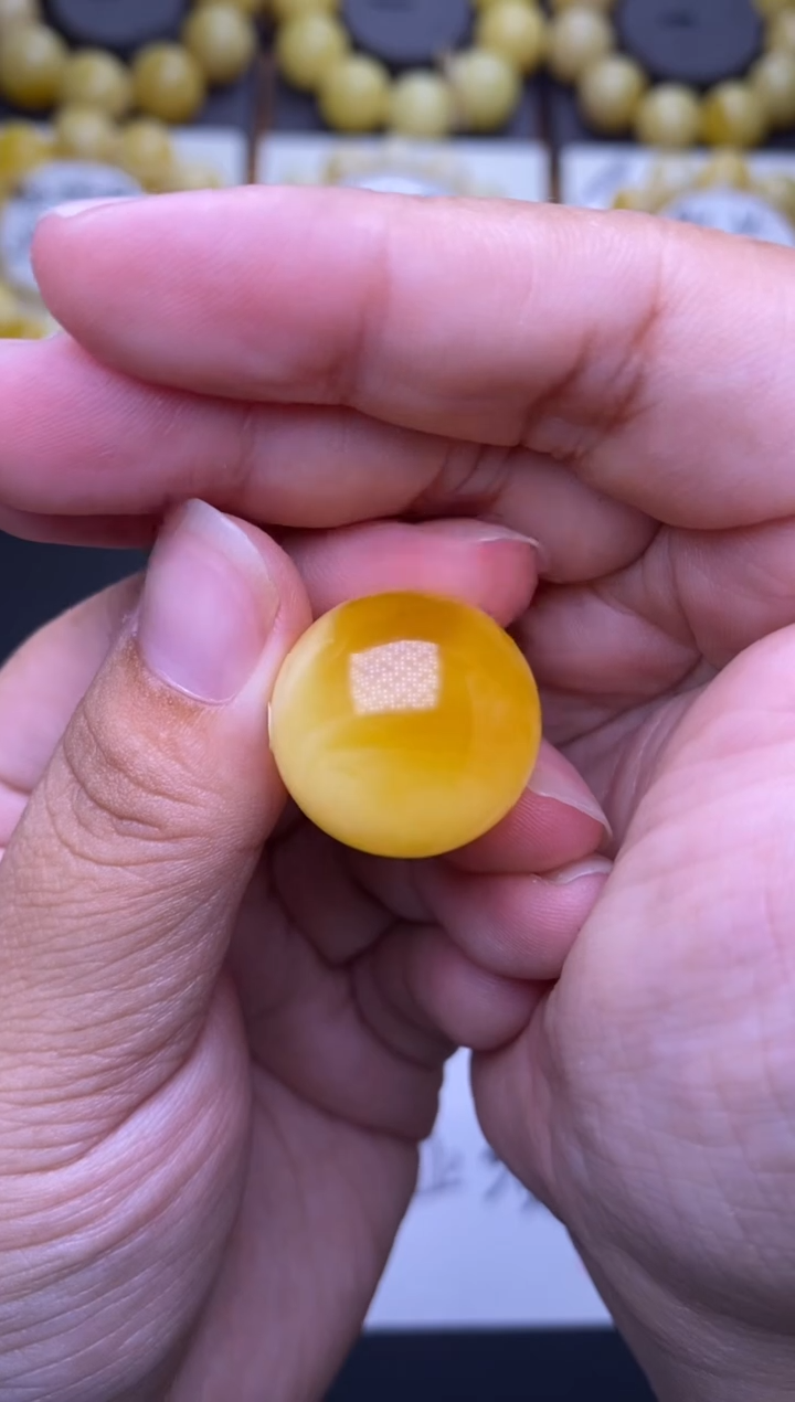 裸石琥珀未镶嵌大小姐珠宝严选67