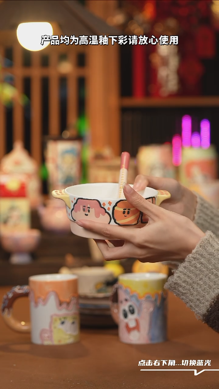 【闪购商品】摆件F011文创纯手工手绘