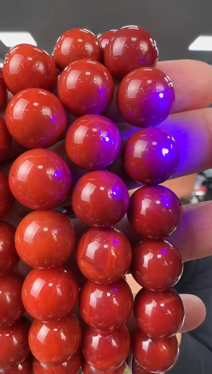 【闪购商品】南红玛瑙手链未镶嵌B11 glq115约11mm多样性发一