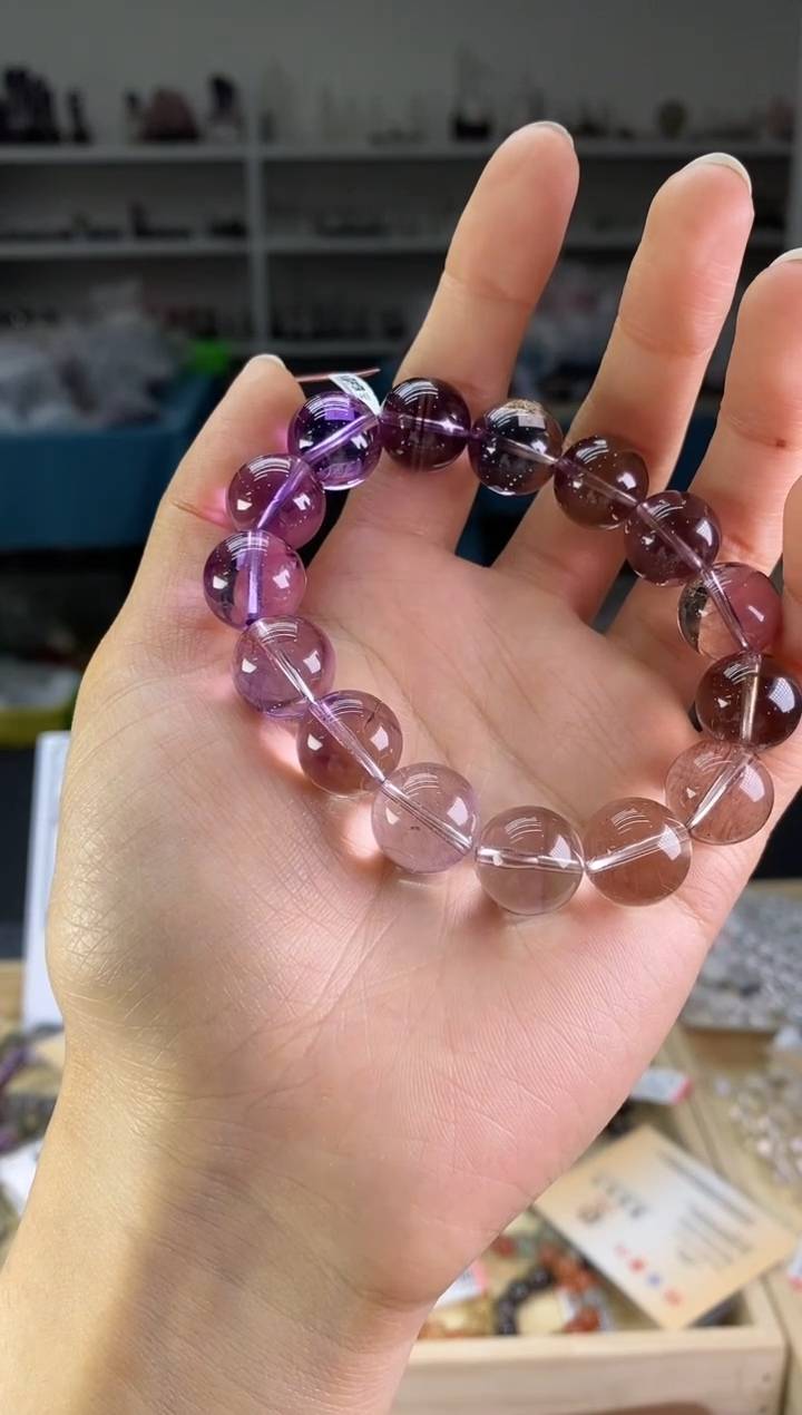 【闪购商品】水晶手串13.5/538未镶嵌多样性发一件