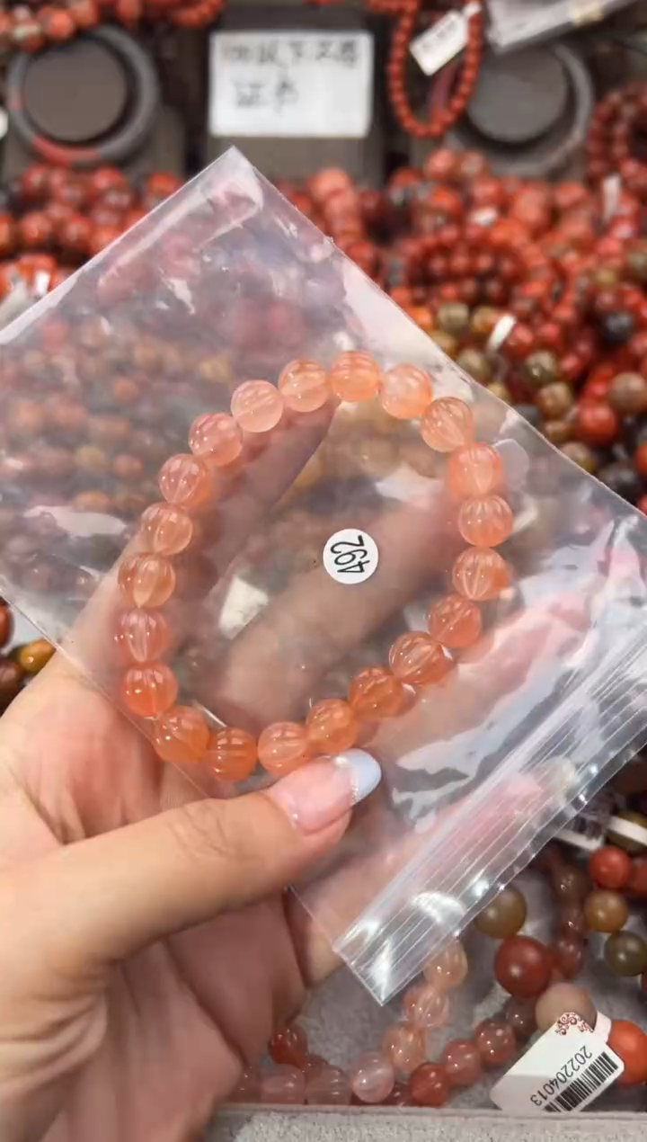 未镶嵌手串南红玛瑙9+