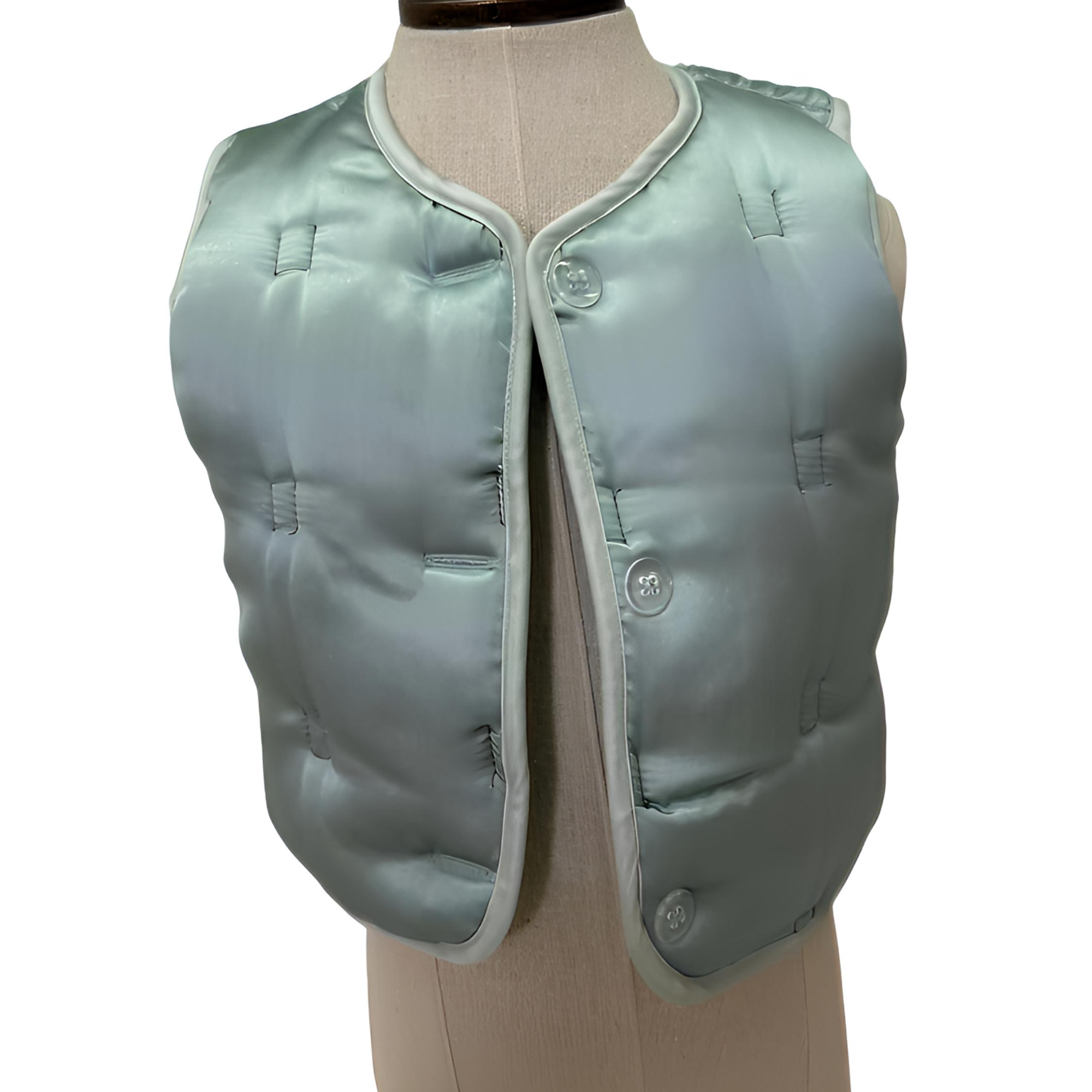 绸都丝绸博物馆张和才锦被 儿童马甲