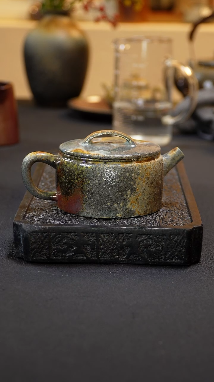 茶壶紫砂浅**正纯自然柴烧