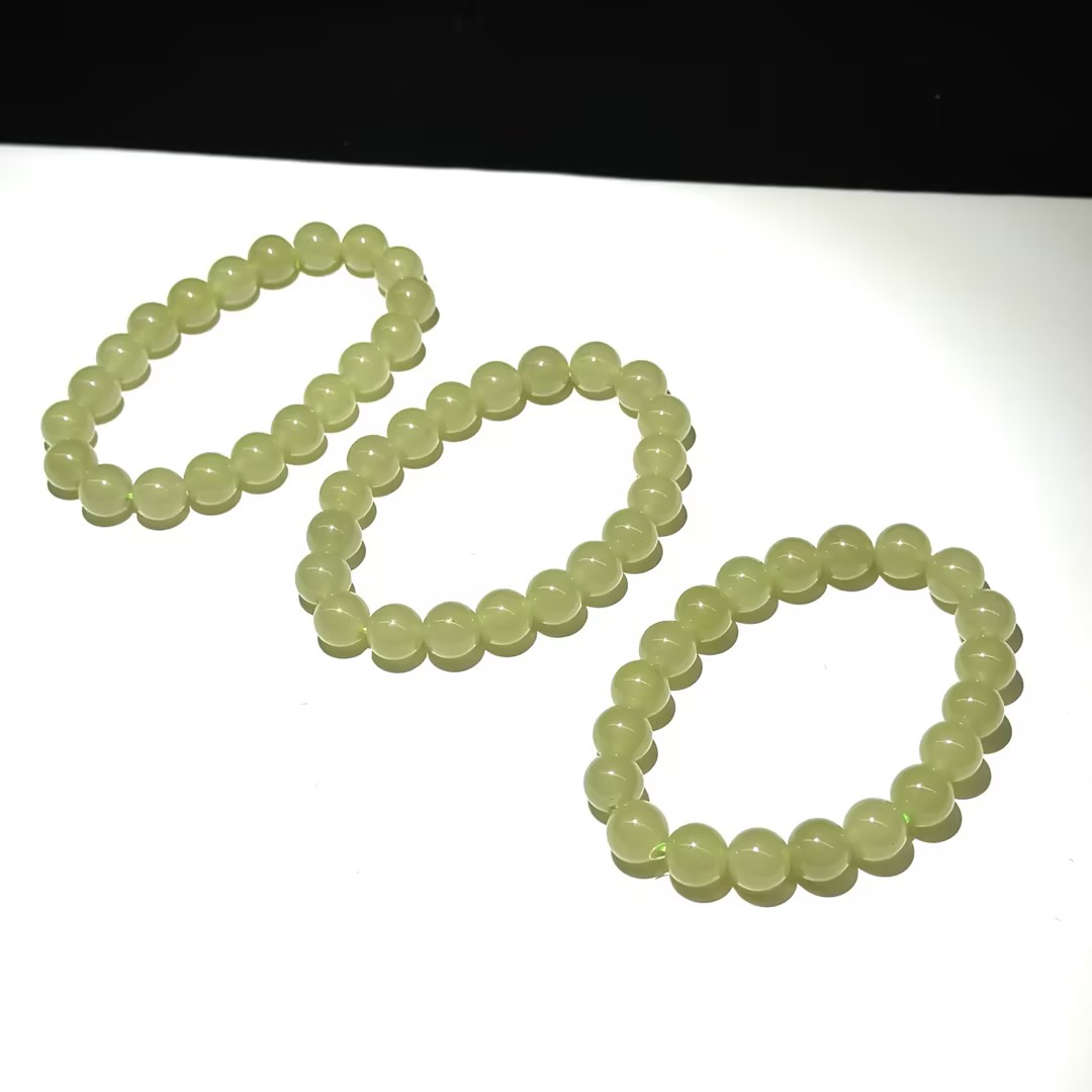 【DL】缅青黄手串-约10mm（多样性发其一）