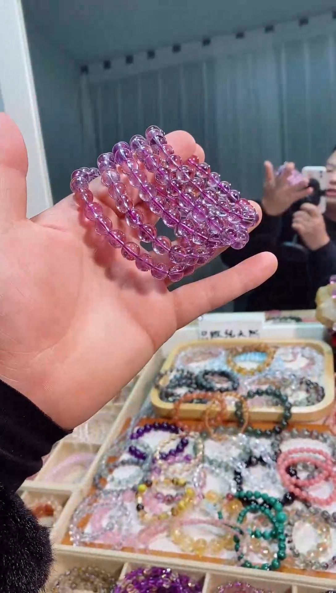 【闪购商品】紫晶手链未镶嵌巴西紫水晶9m+（多样性发其一）