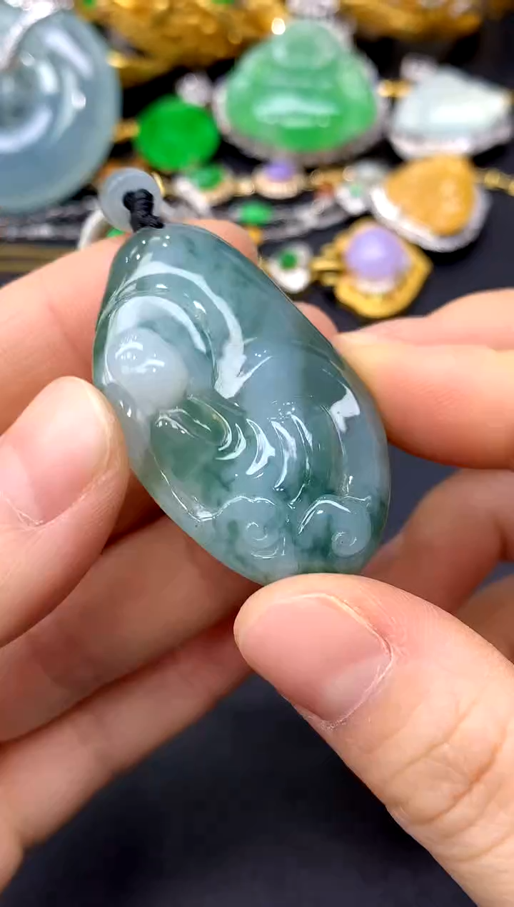 颈饰未镶嵌翡翠102-中国好珍宝