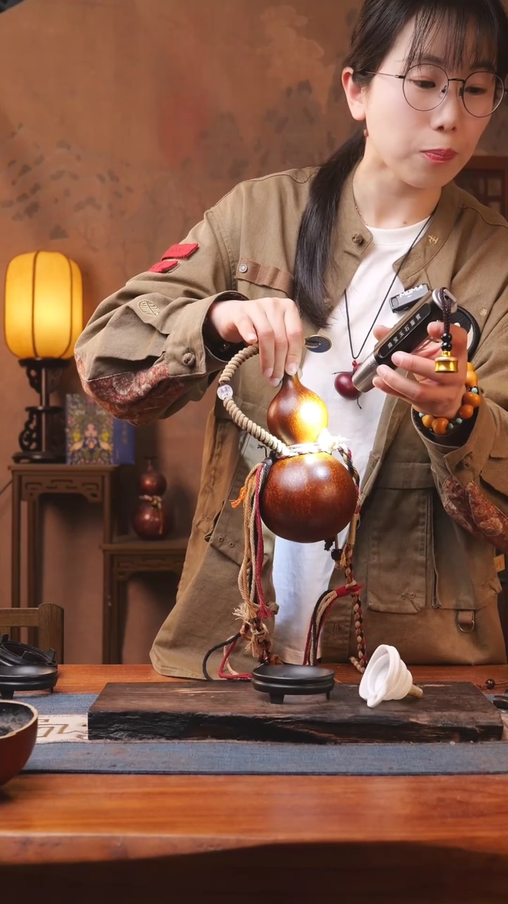 【闪购商品】127号精品大漆葫芦防腐防渗装水茶酒