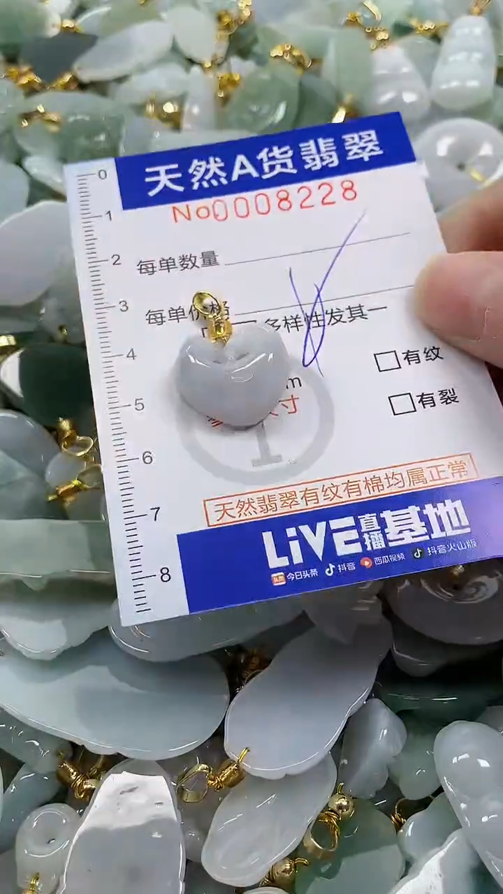 颈饰未镶嵌翡翠天然A货翡翠