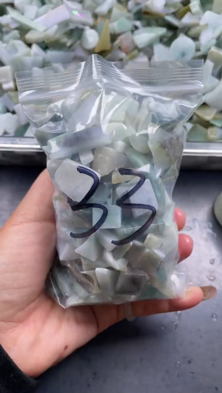 配石翡翠天然翡翠小号500克33