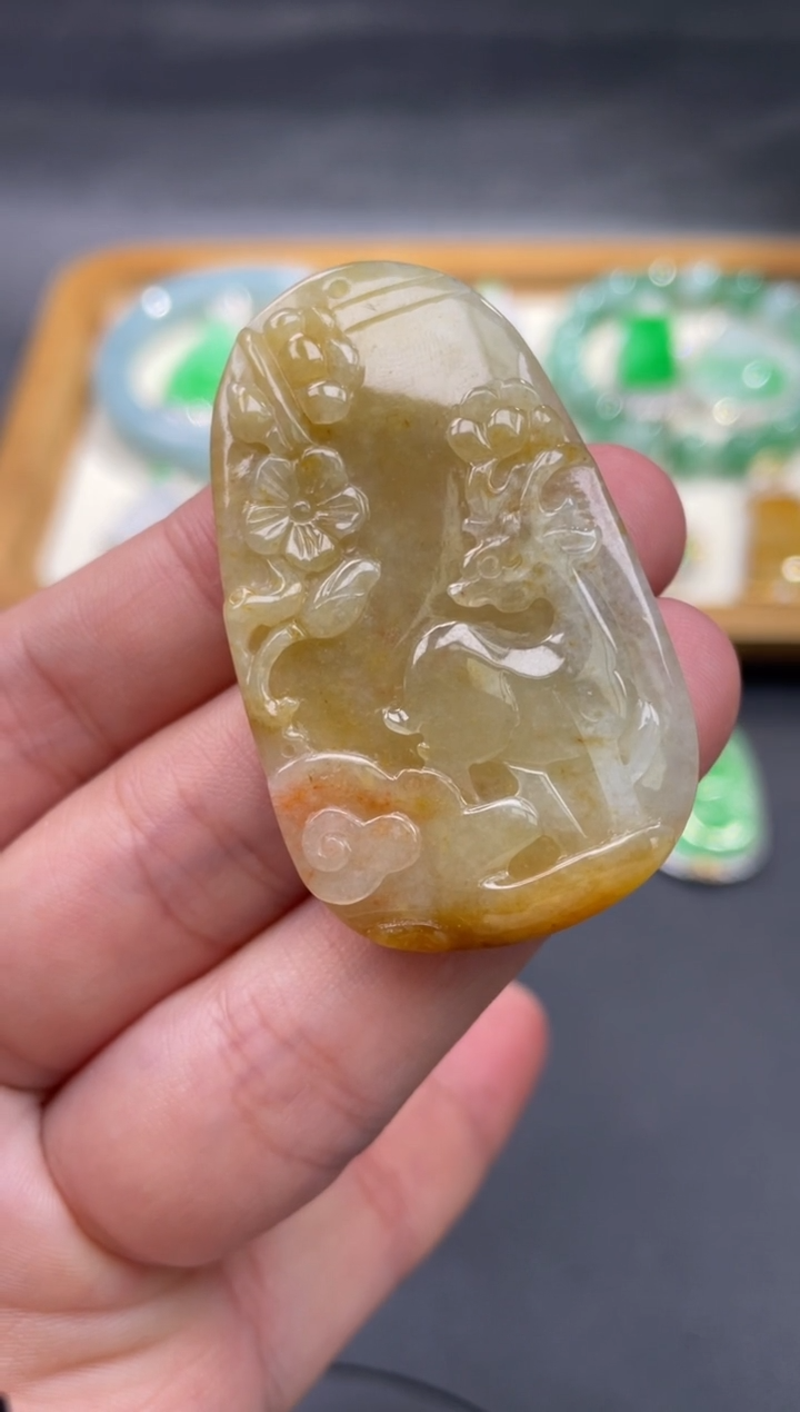 【闪购商品】翡翠颈饰未镶嵌30..........