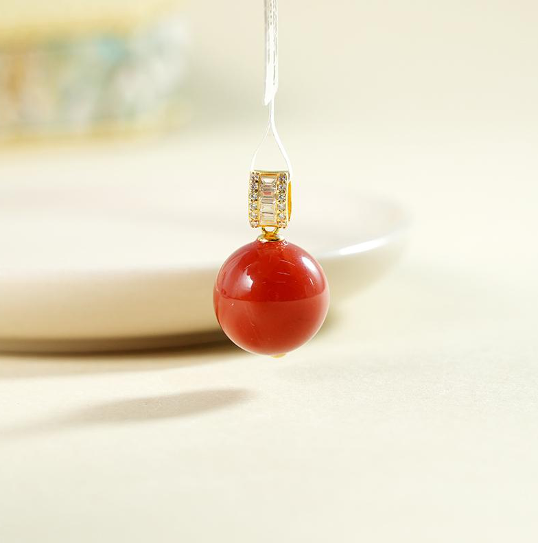 【老掌柜讲珠宝】南红吊坠(不含绳)  AVL011214