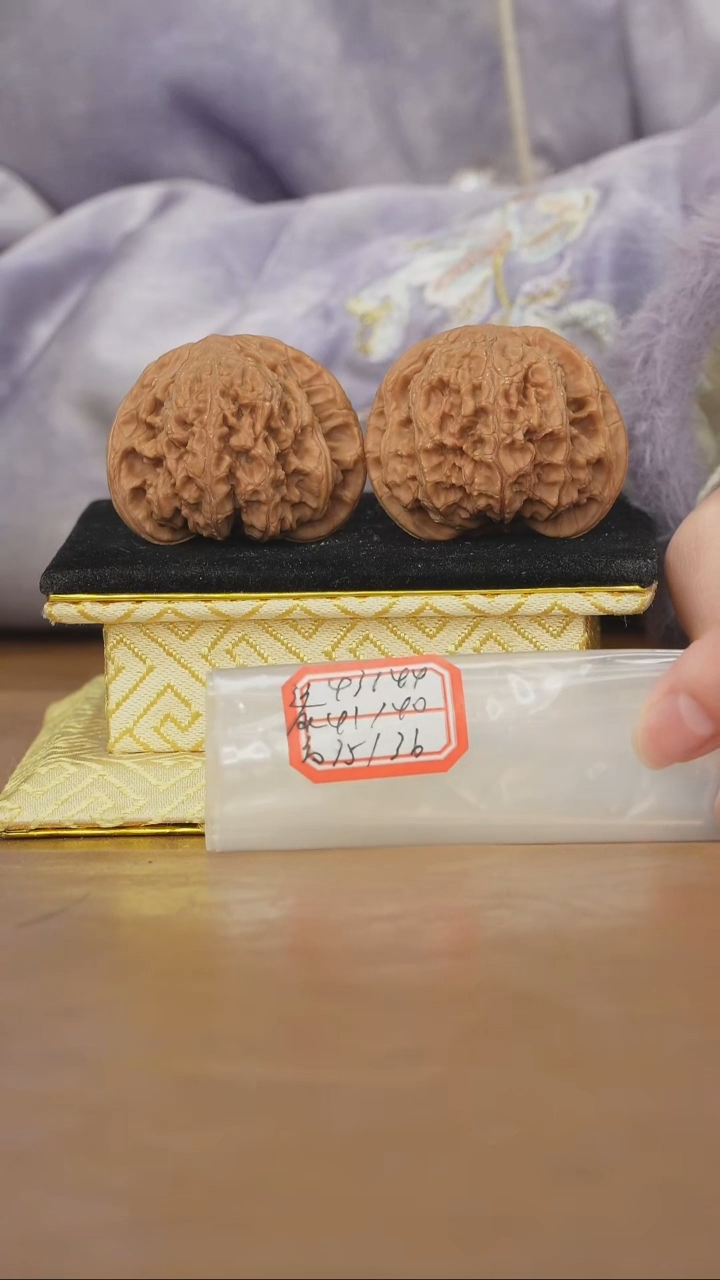 把件文玩核桃兴隆狮子头微修