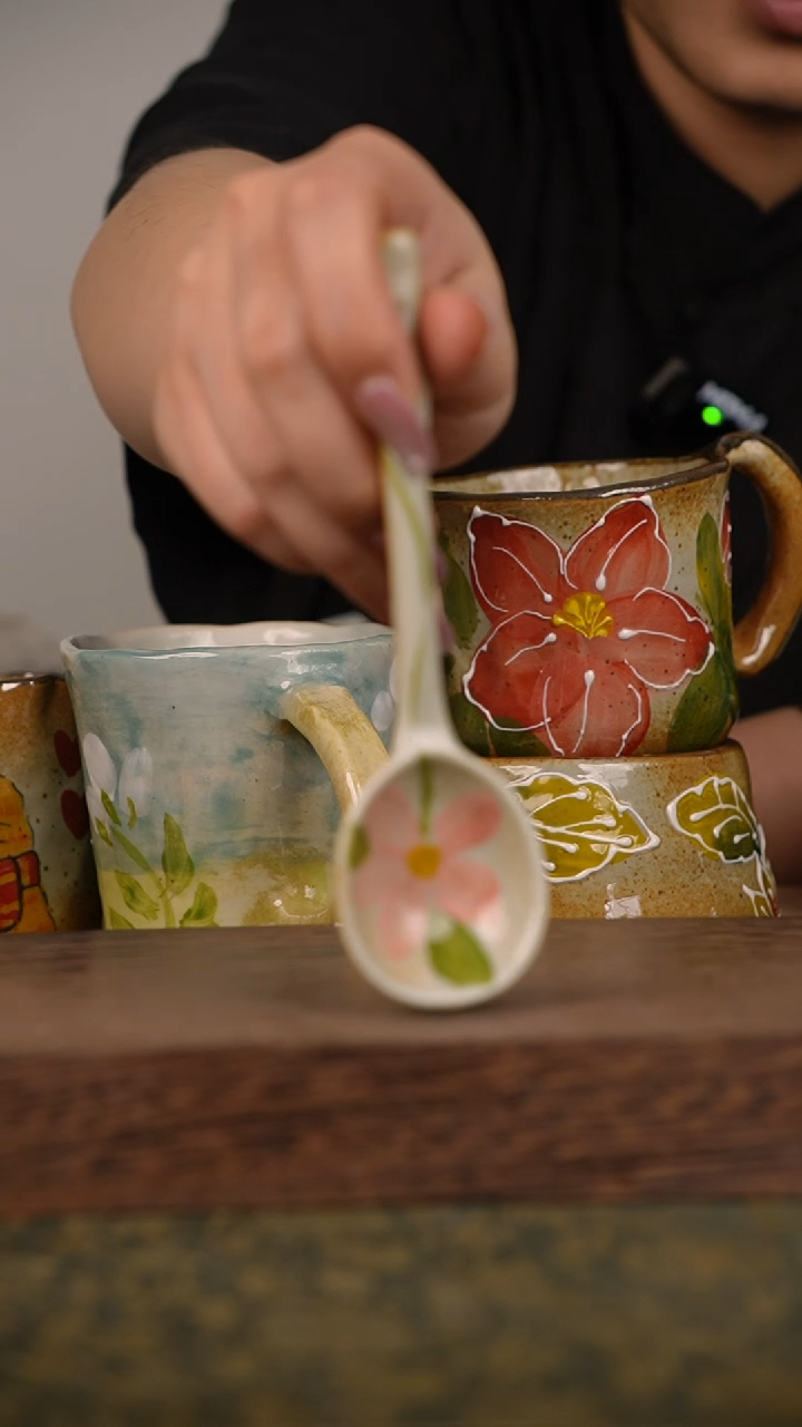 摆件泥垚手作 景德镇手工手绘器物