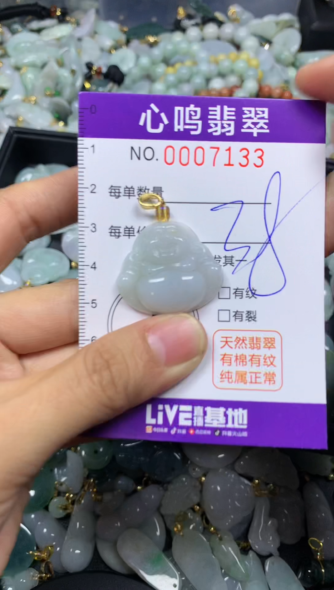 【闪购商品】翡翠颈饰未镶嵌闪购007133